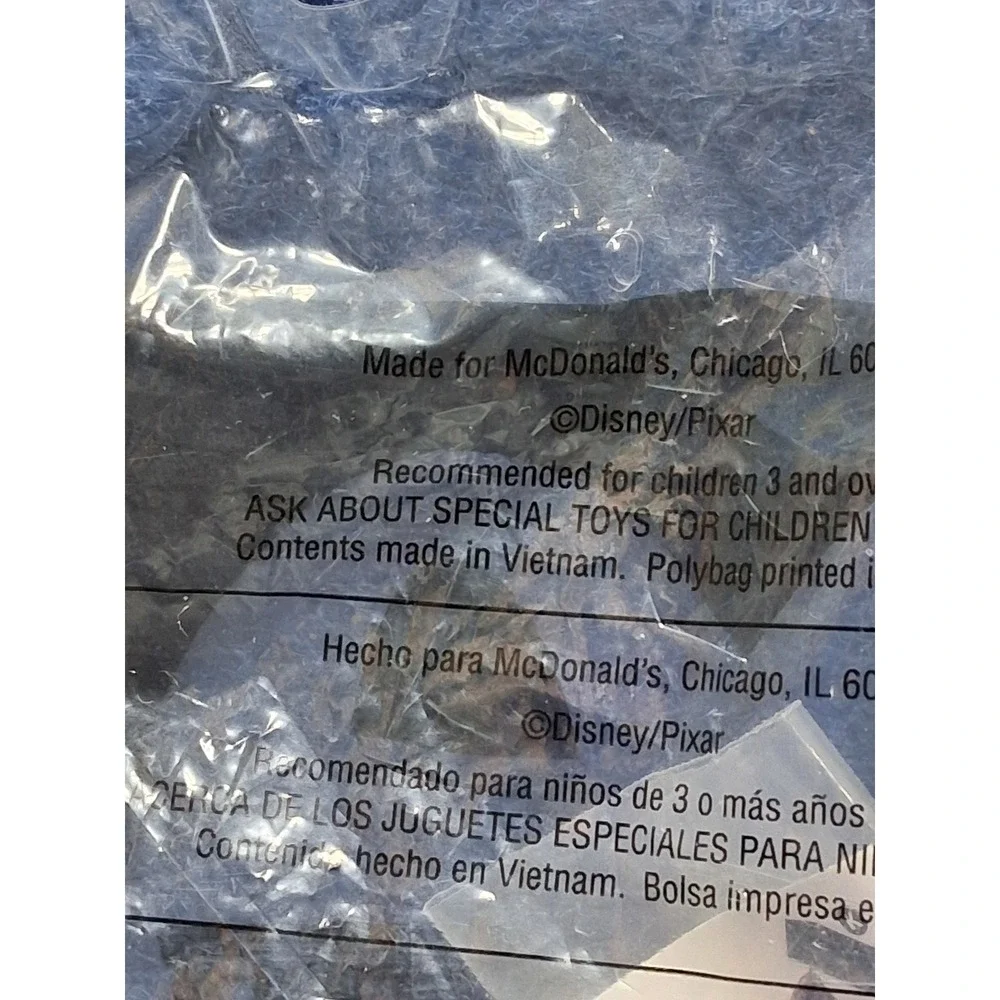 McDonalds Lightyear Happy Meal‎ Toy Purple Zurg Fighter Ship 5 Sealed 2022